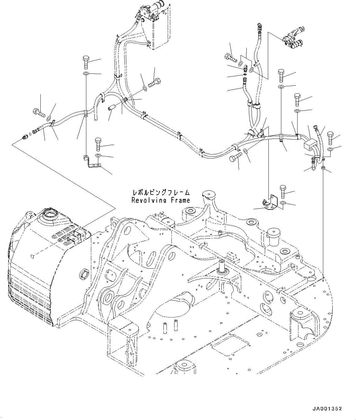 Кронштейн 21W-04-51390 KOMATSU