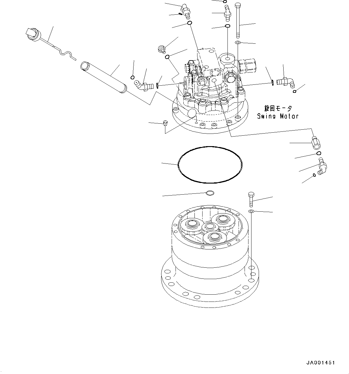Указатель 21W-26-51480 KOMATSU