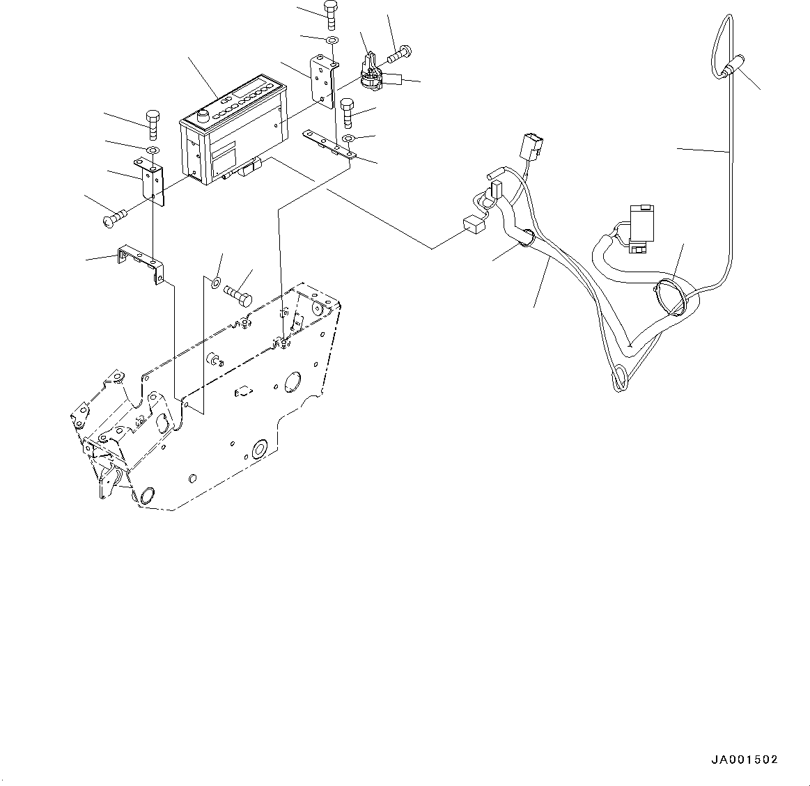 Жгут проводов 21W-06-51271 KOMATSU
