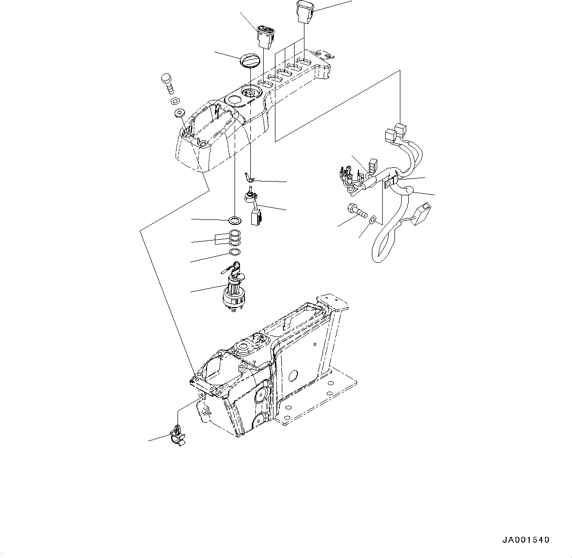 Жгут проводов 21W-06-51240 KOMATSU