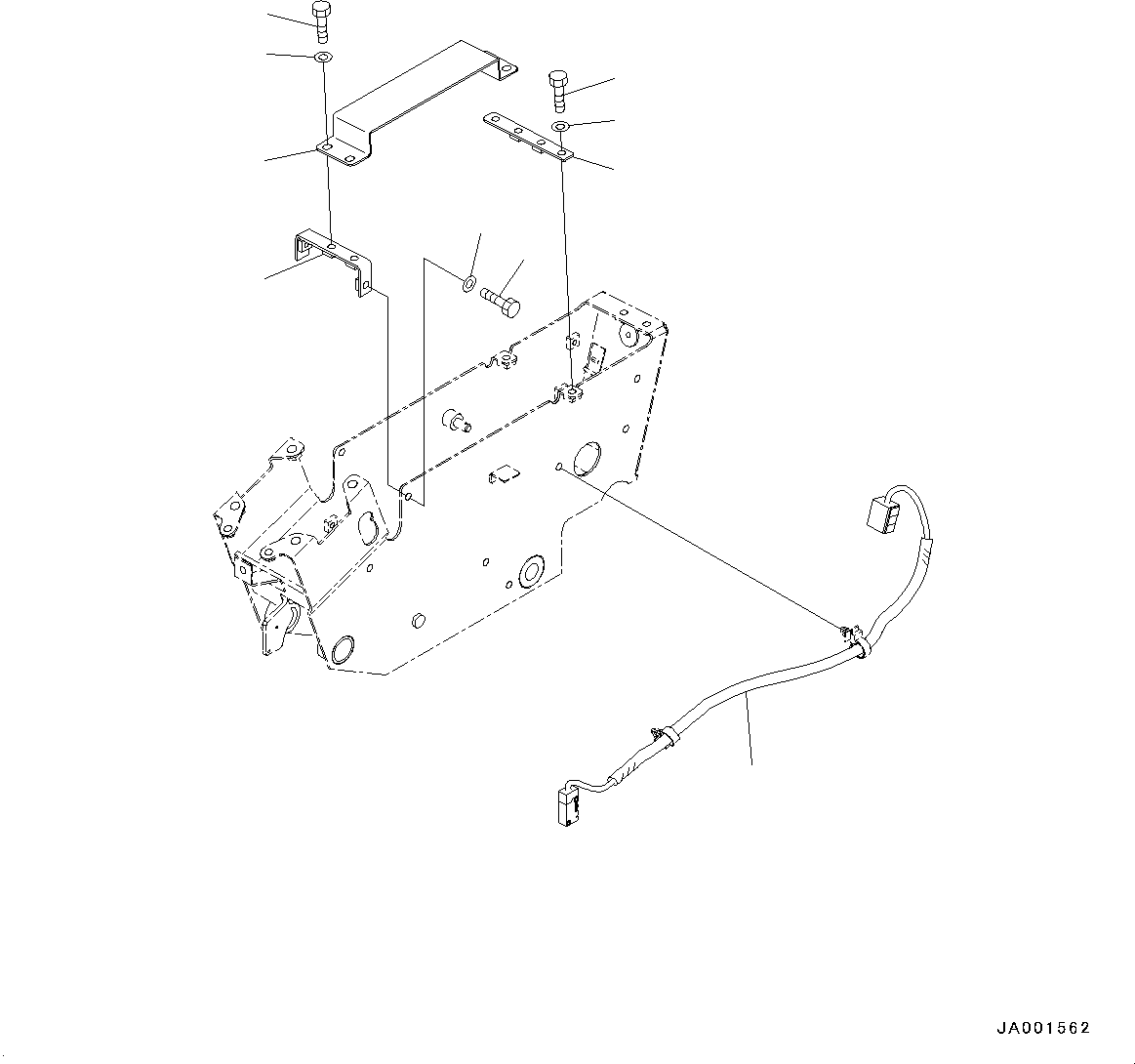 Жгут проводов 21W-06-51280 KOMATSU
