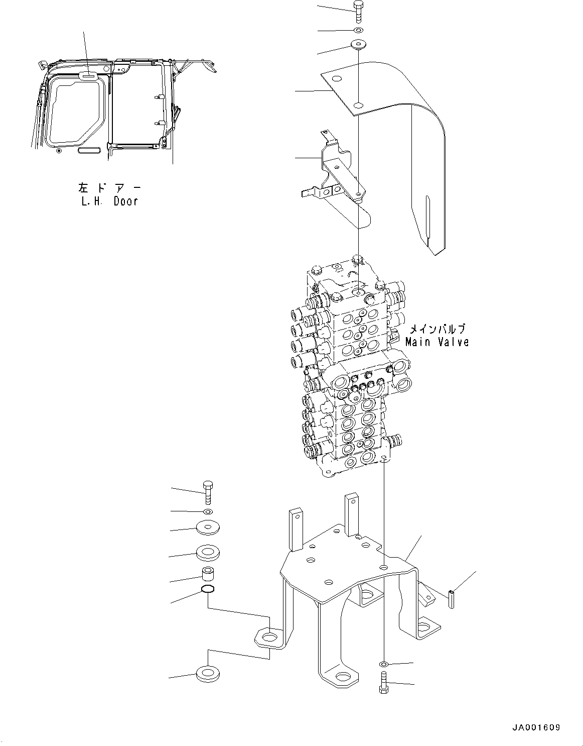Кронштейн 21W-62-51581 KOMATSU