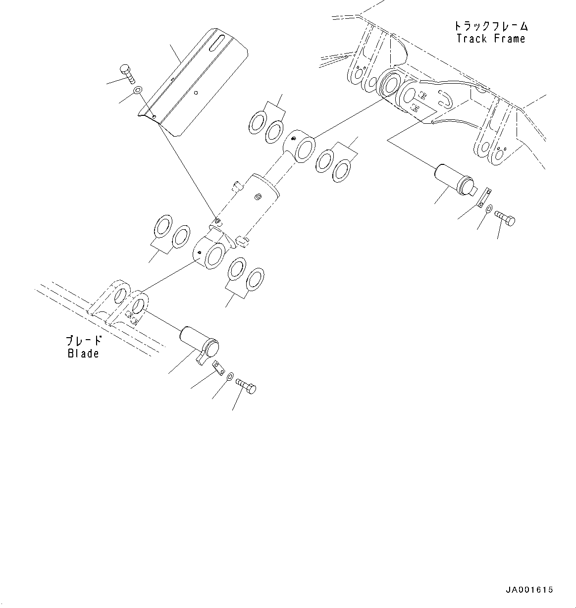 Крышка 21W-71-41210 KOMATSU