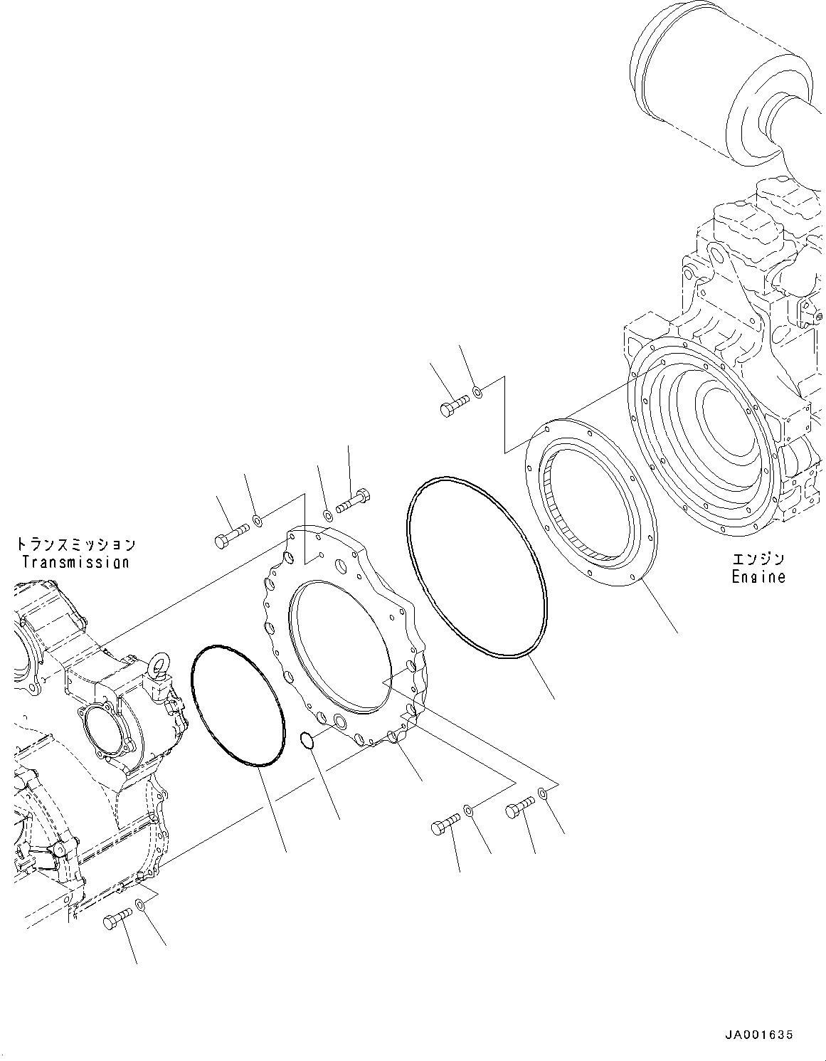RING,GEAR 23901-15-529 KOMATSU