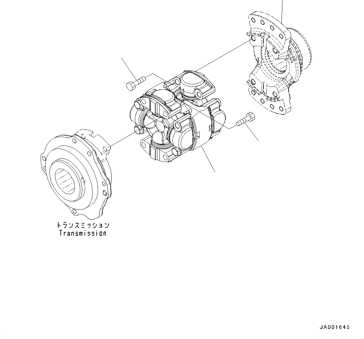 Карданный шарнир 154-20-71130 KOMATSU