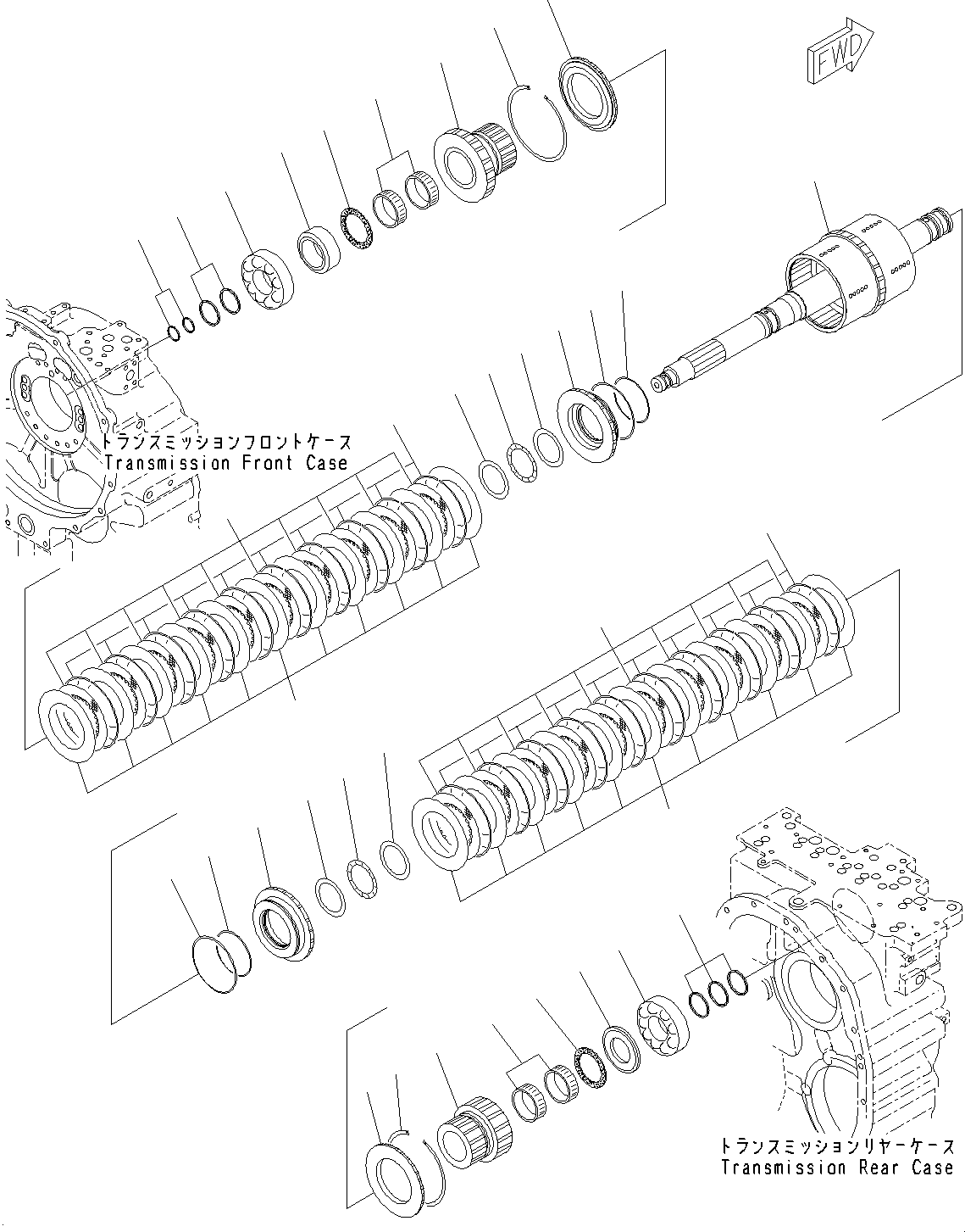 GEAR,FOWARD LOW 56D-15-12411 KOMATSU