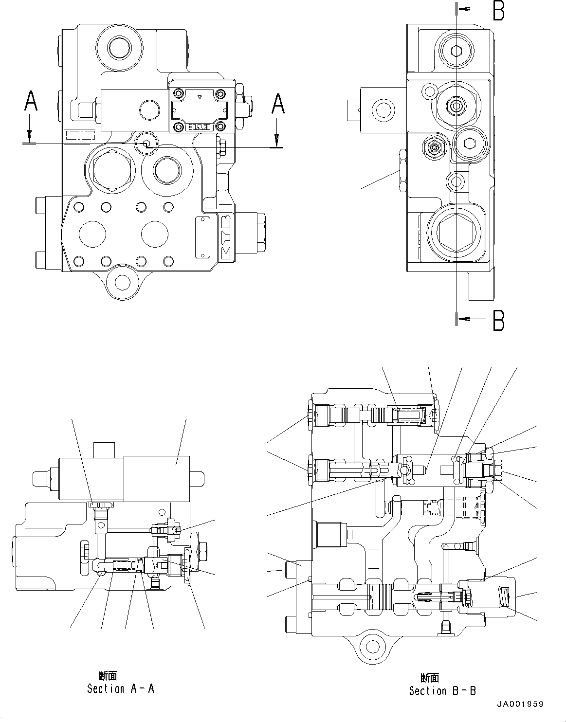 Пробка в сборе 421-S99-3570 KOMATSU