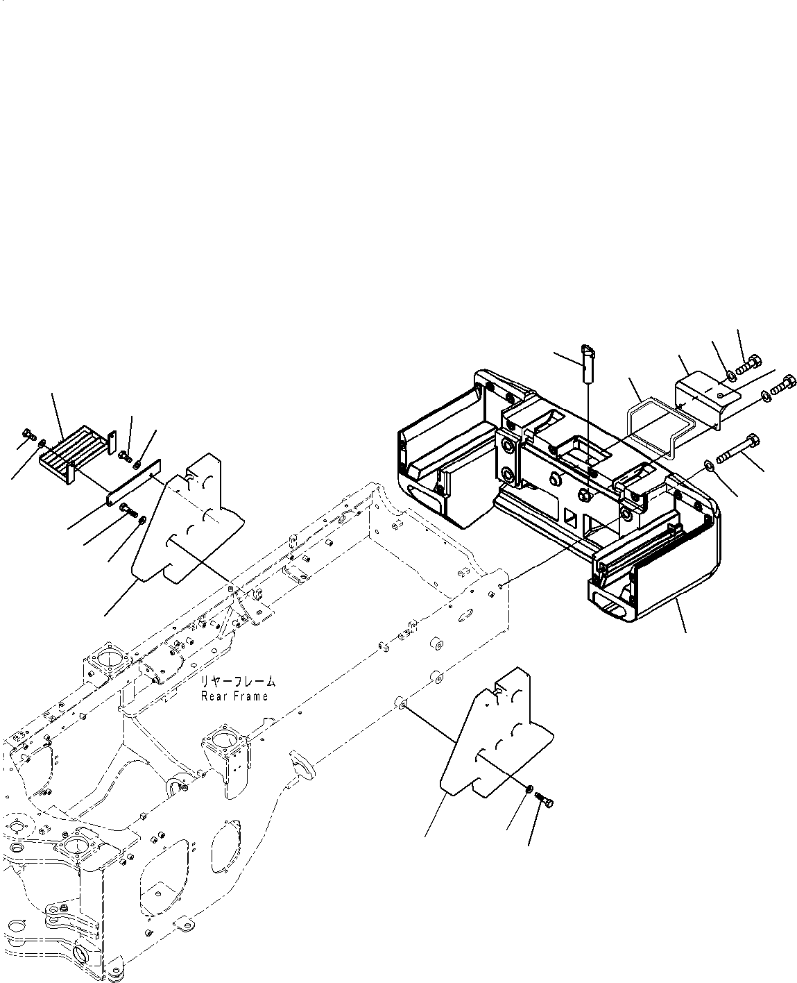 Counterweight, 151Kg 418-975-4111 KOMATSU