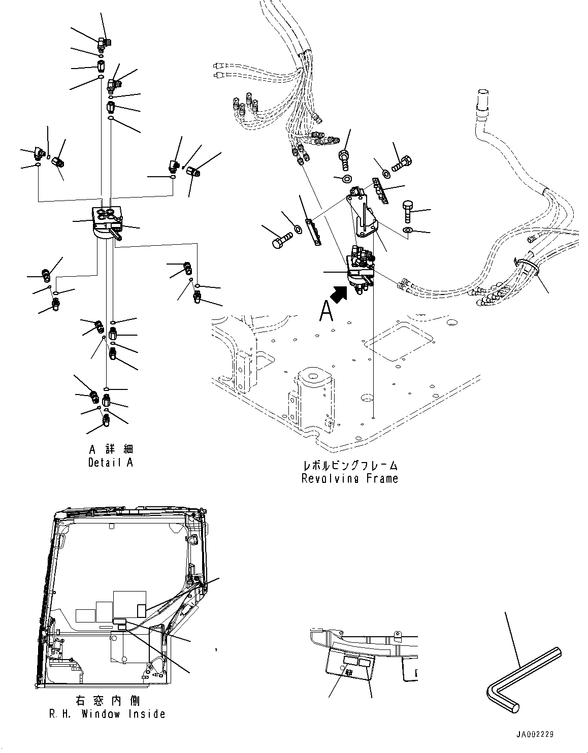 Plate, Lever Switch 22P-00-11520 KOMATSU