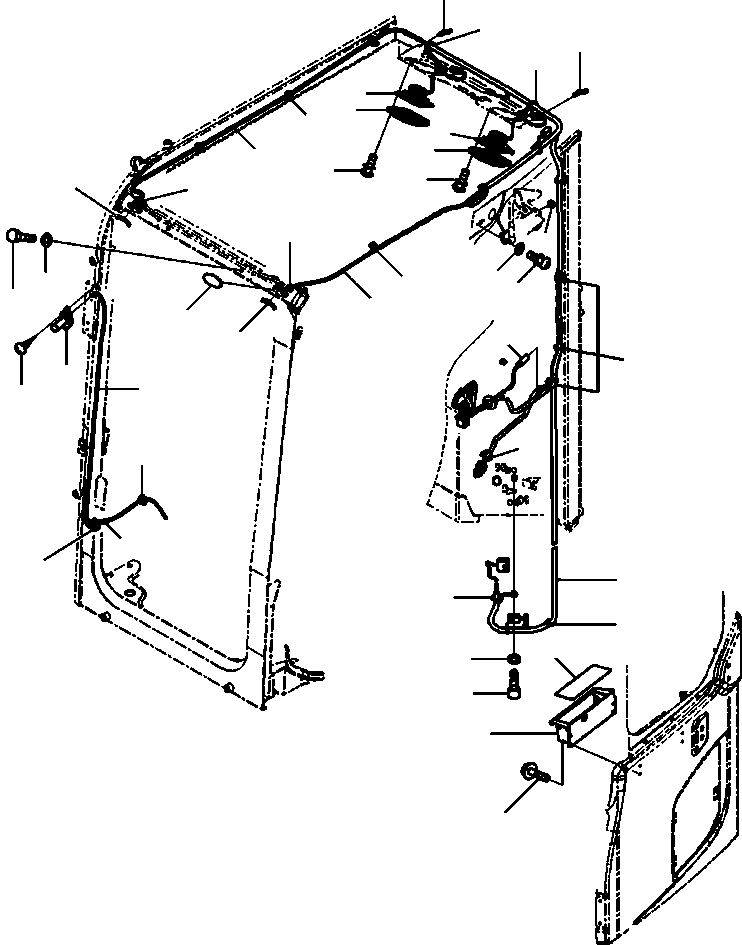 Жгут проводов 21D-06-41360 KOMATSU