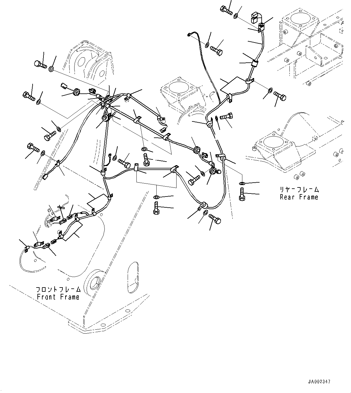 Жгут проводов 416-06-42161 KOMATSU