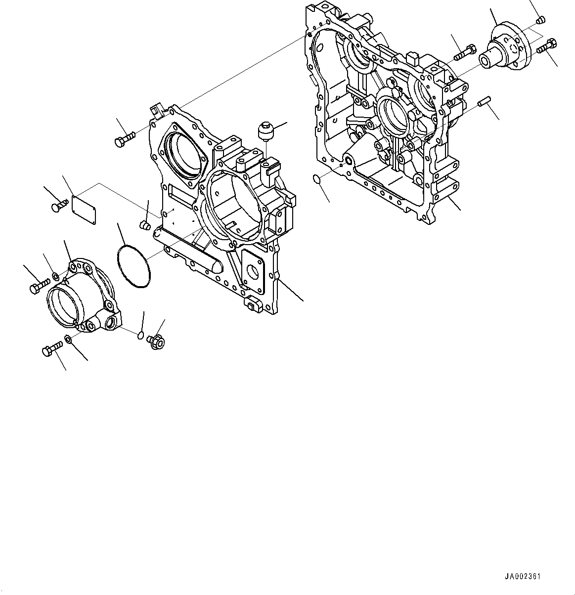 Transfer Assembly 416-17-32005 KOMATSU