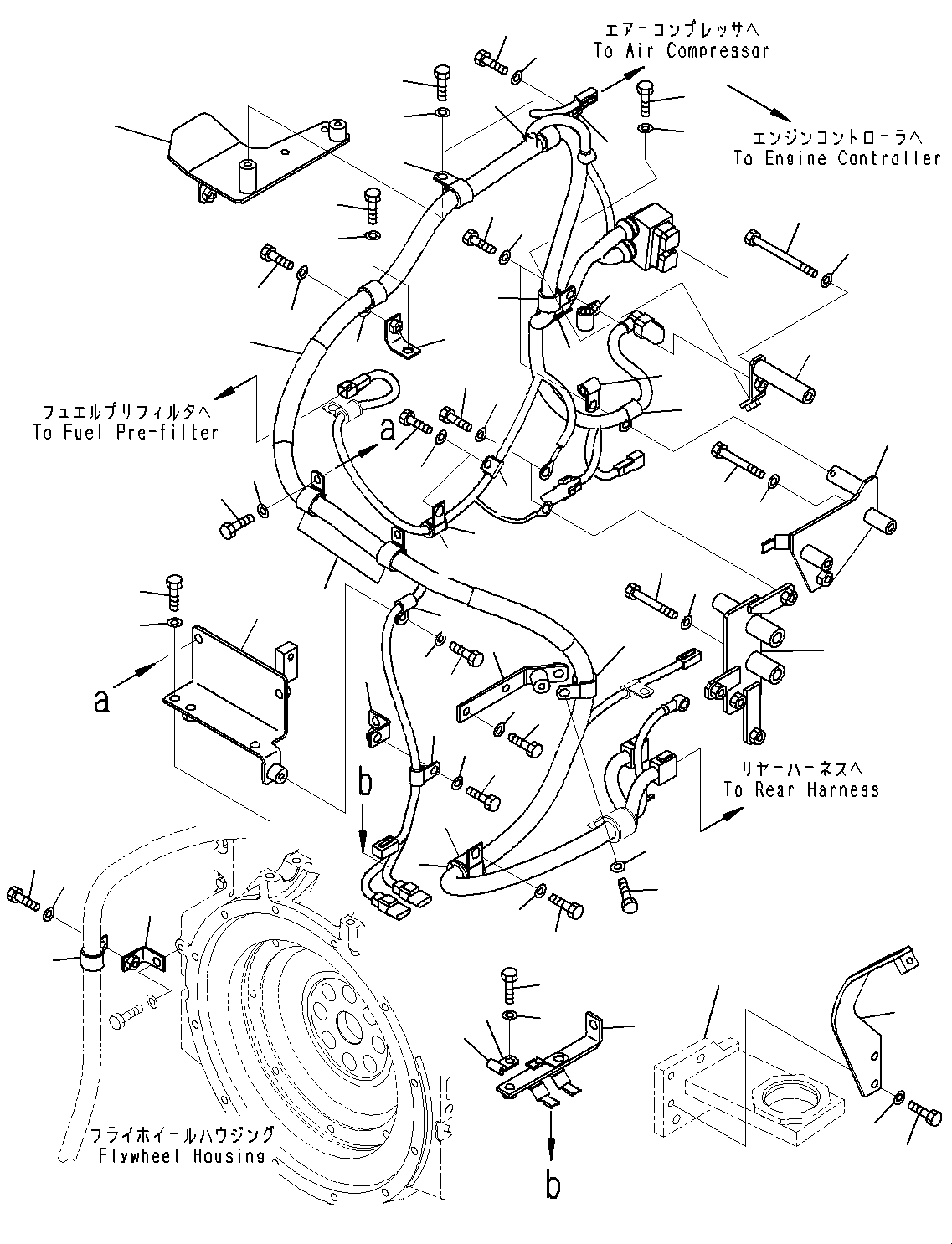 Жгут проводов 418-06-42352 KOMATSU