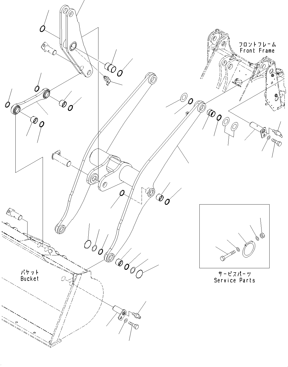 Boom Assembly 418-70-31500 KOMATSU
