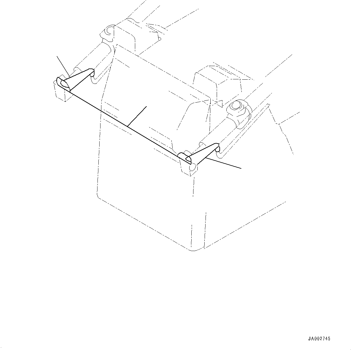 Провод 13F-98-11210 KOMATSU
