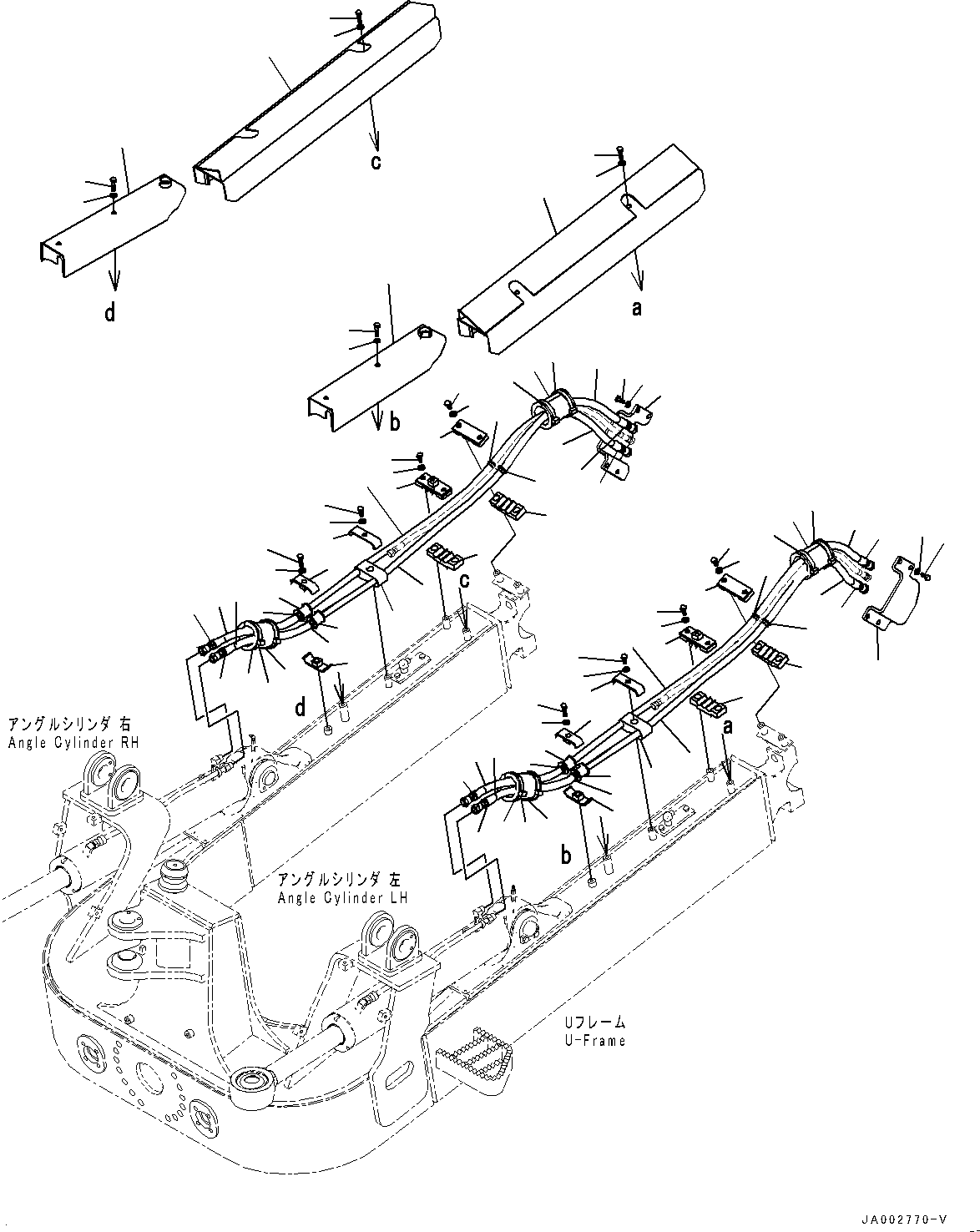 Амортизирующая подушка 07095-1042B KOMATSU