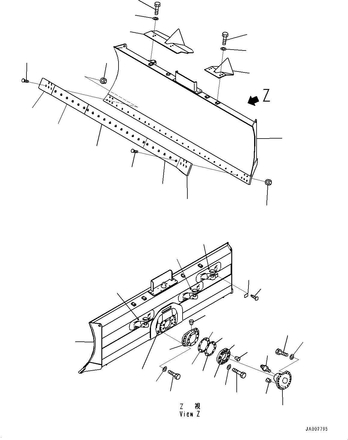 Кронштейн сварной 14X-72-51131 KOMATSU