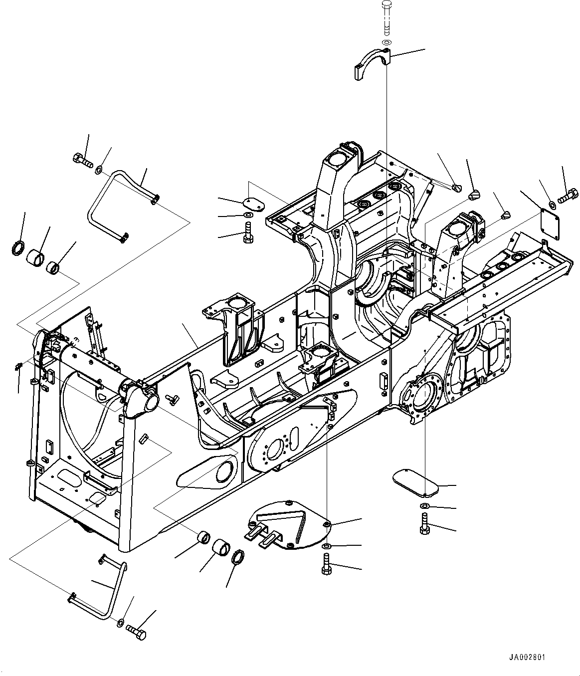 Ручка 14X-54-55140 KOMATSU