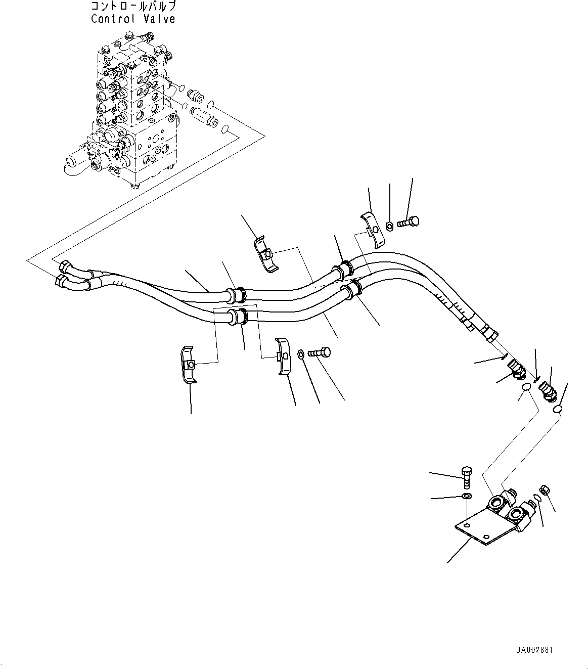 Блок 14X-78-51171 KOMATSU