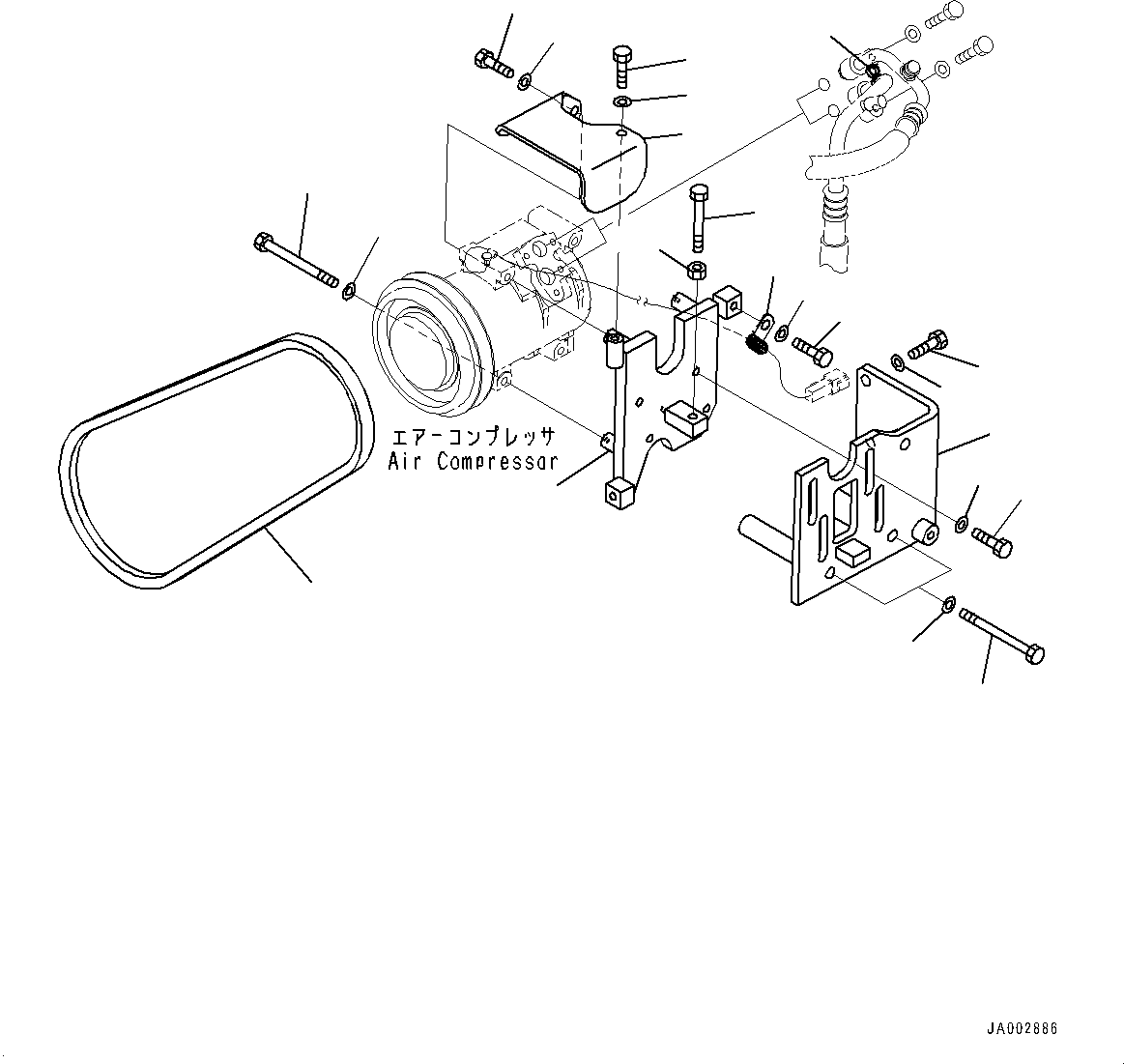 Крышка 14X-911-8533 KOMATSU