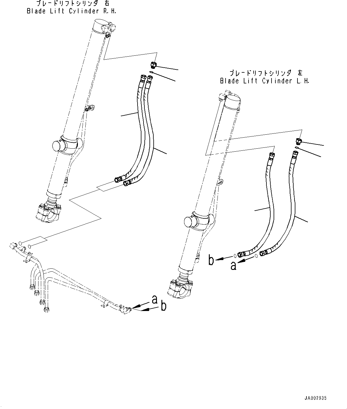 Шланг с торцевым уплотнением 02756-00510 KOMATSU