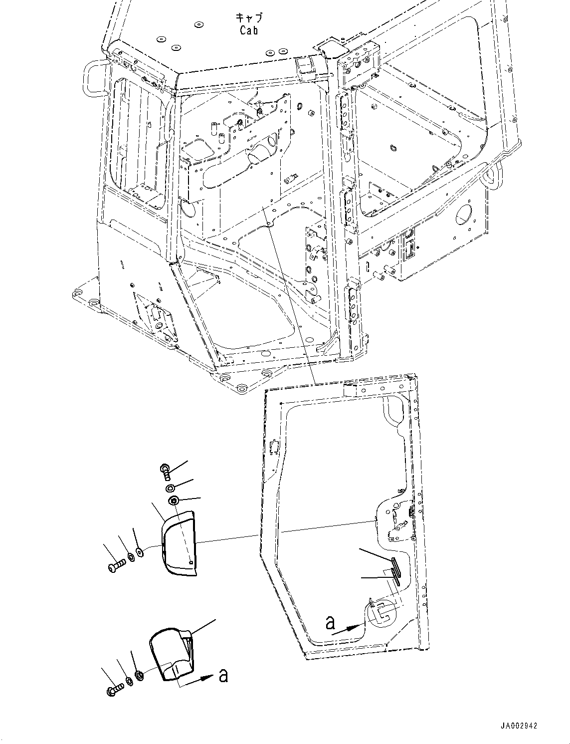 Резиновый элемент 14X-Y79-3261 KOMATSU