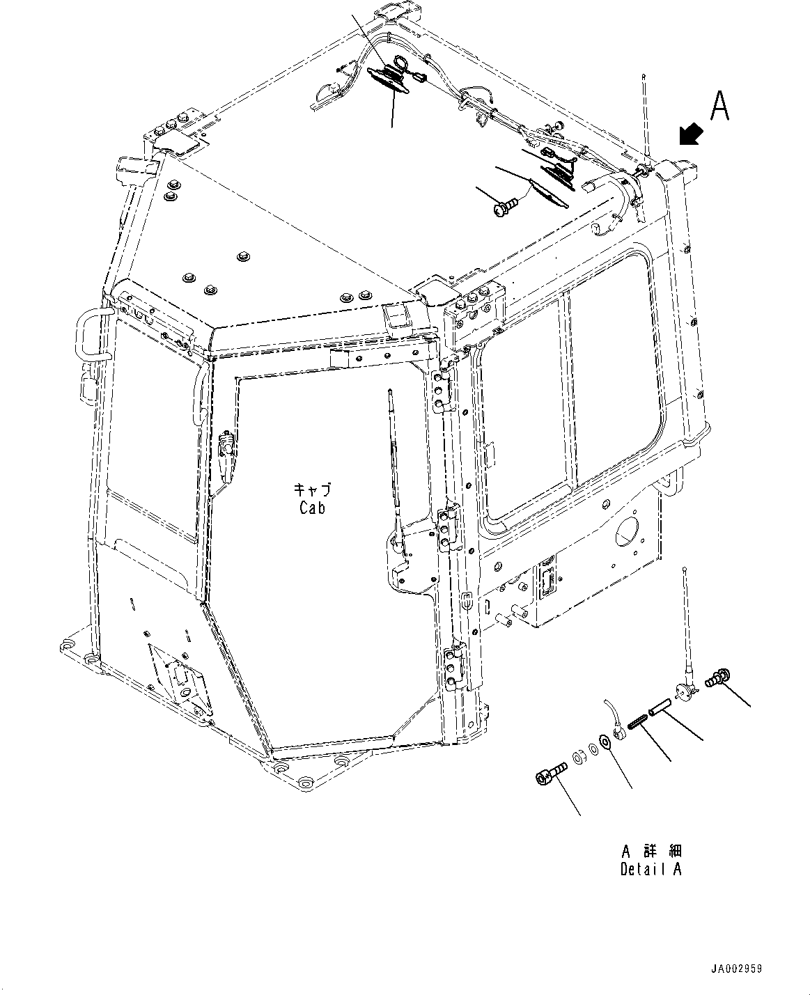Трубка 08023-10006 KOMATSU