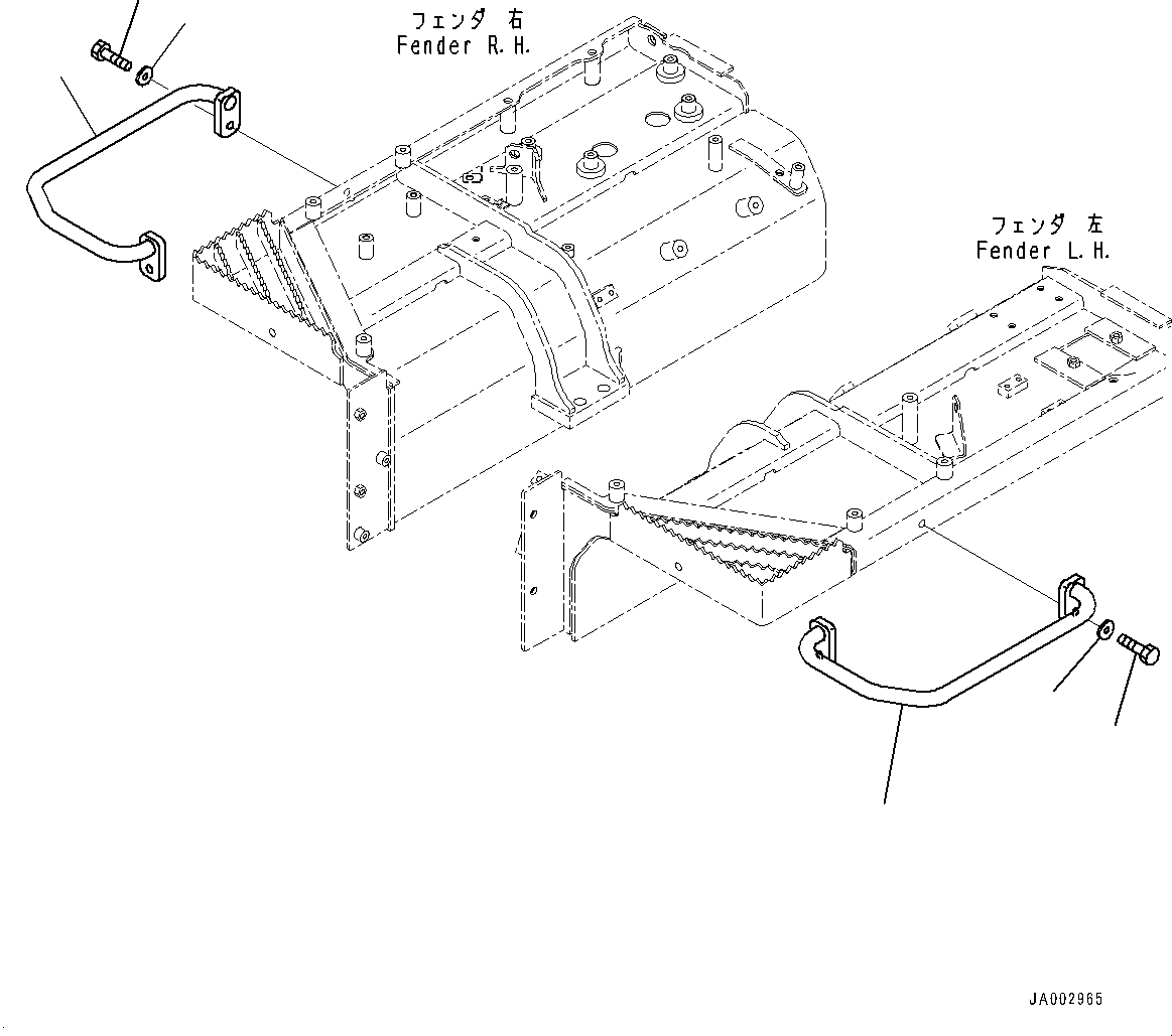 Ручка 14X-54-53451 KOMATSU