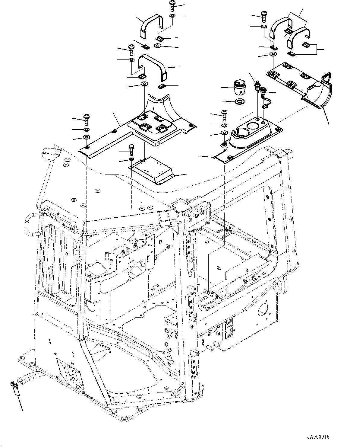 Гнездо в сборе 14X-06-52491 KOMATSU