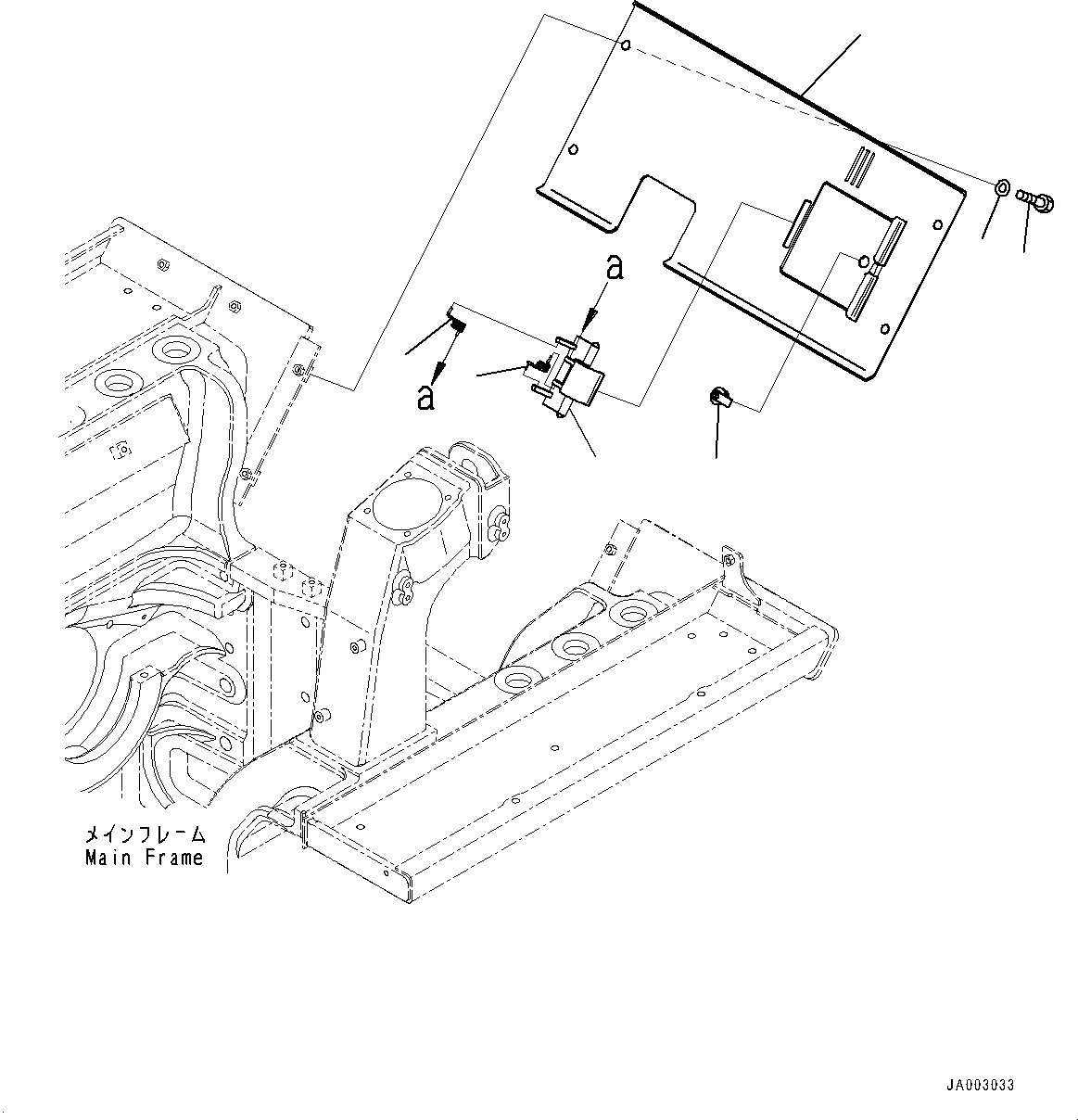 Крышка 14X-54-53521 KOMATSU