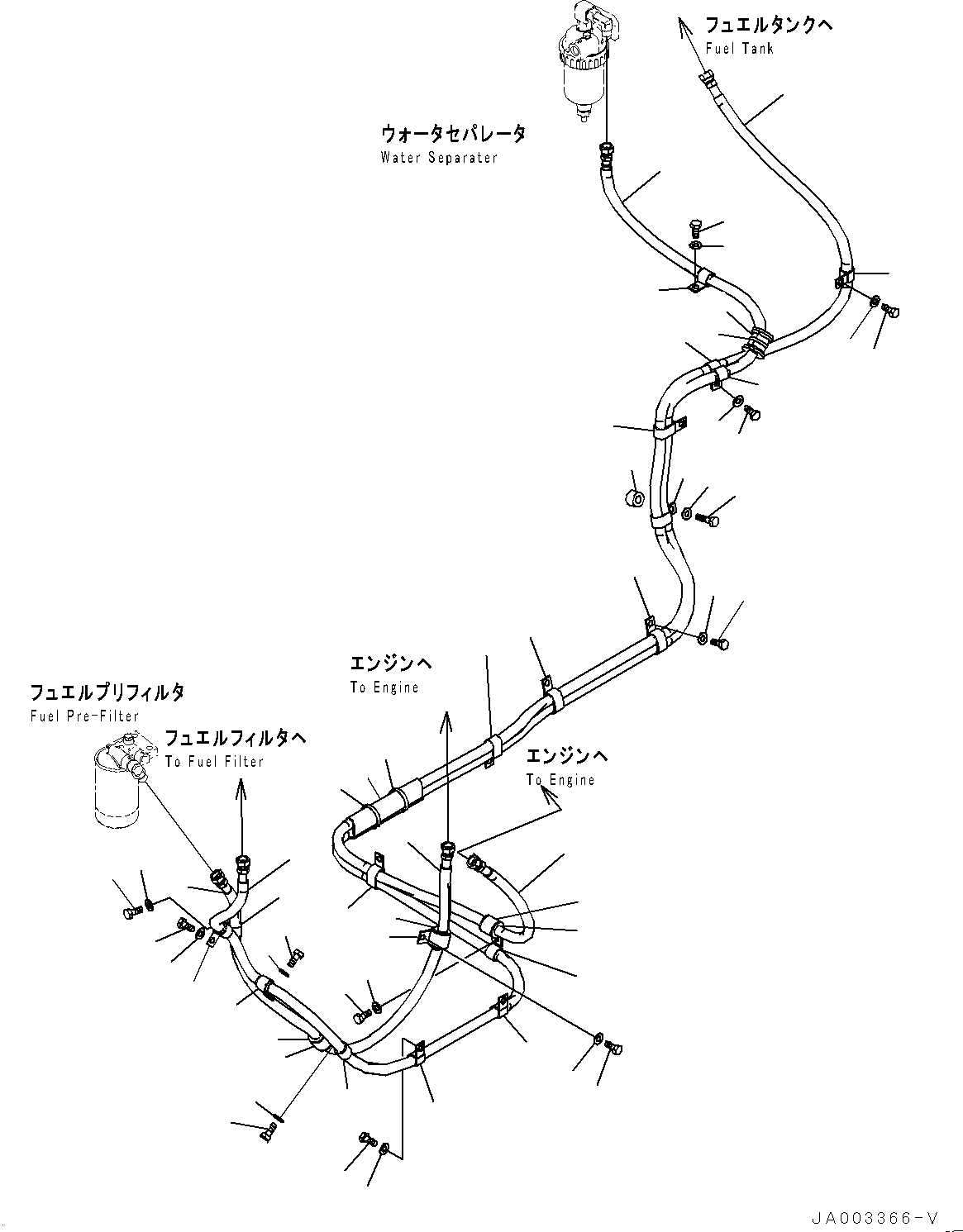 Амортизирующая подушка 07952-00420 KOMATSU