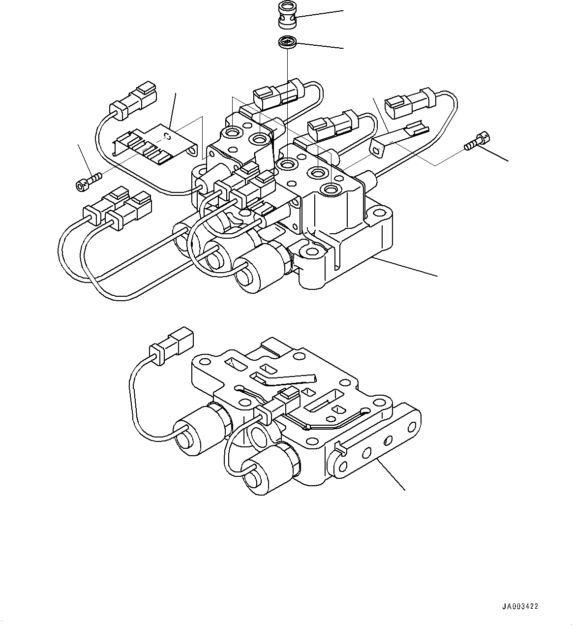 Коробка передач в сборе 195-15-81032 KOMATSU