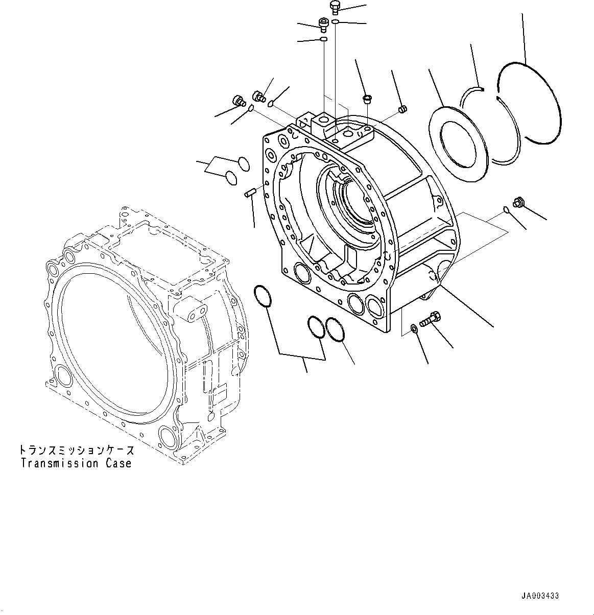 Корпус в сборе 195-15-03090 KOMATSU
