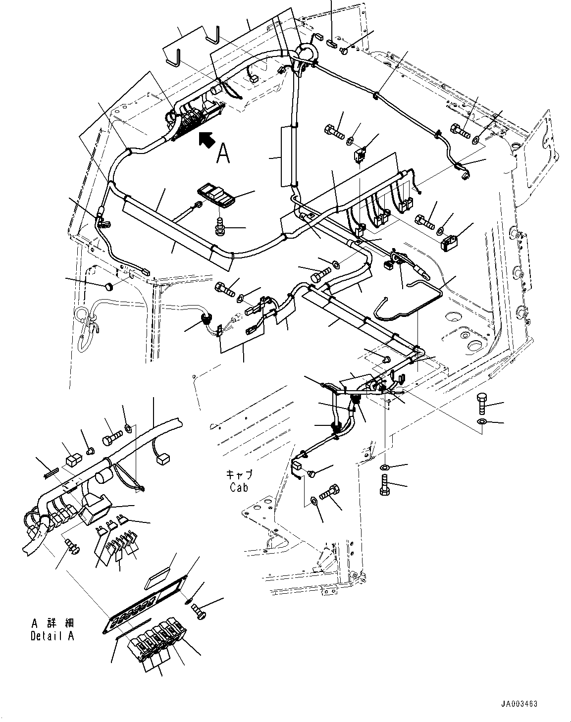 Жгут проводов 12Y-978-5130 KOMATSU