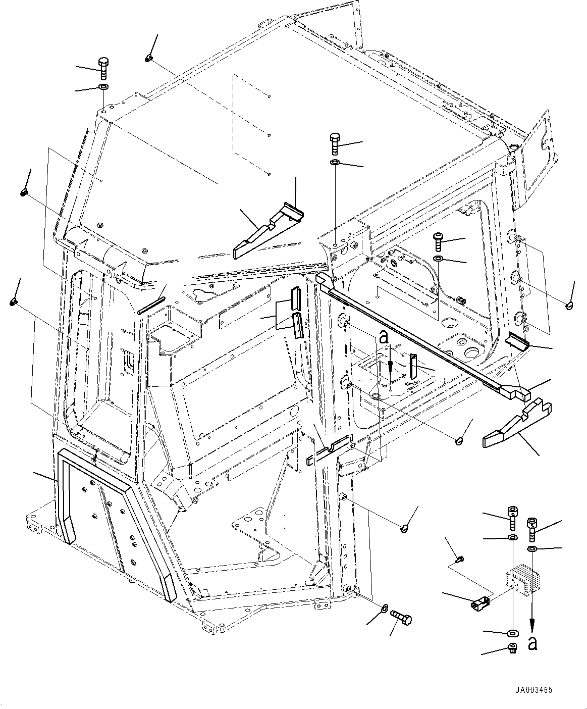 Уплотнение 11Y-54-31912 KOMATSU