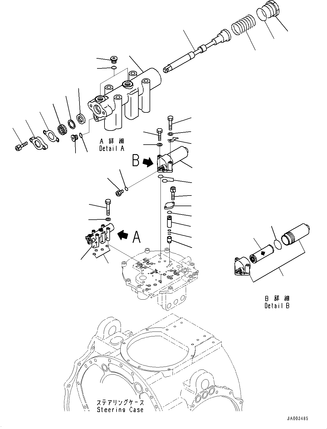 Клапан в сборе 17M-22-47861 KOMATSU