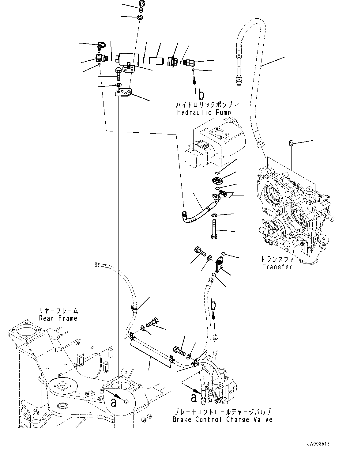 Шланг 416-43-47630 KOMATSU