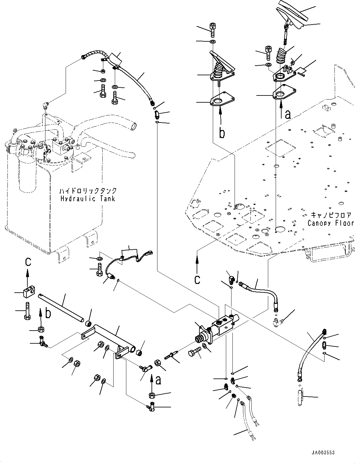 Elbow(Brake Control,Brake Piping) (419-43-47861) KOMATSU