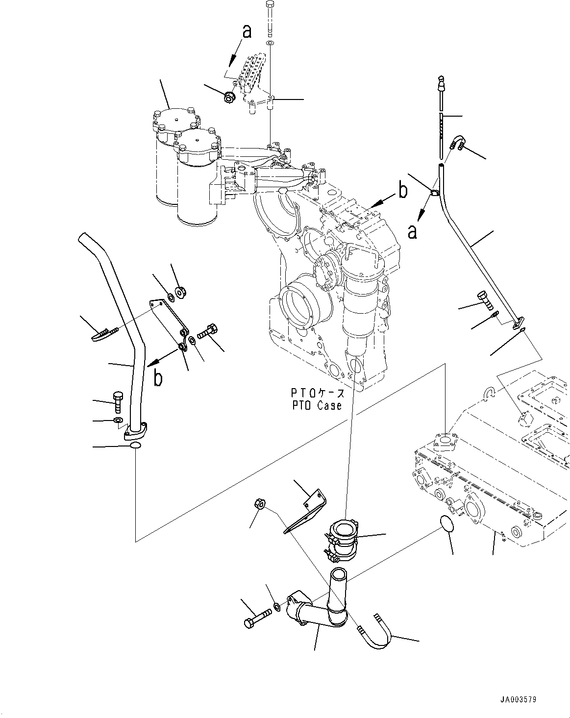 Tank(Power Train,Tank) (195-49-73341) KOMATSU