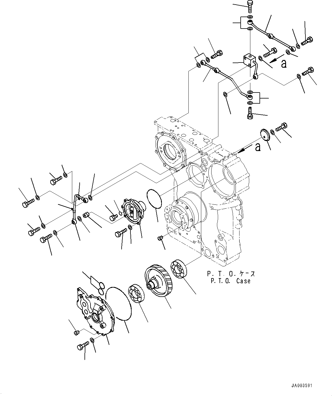 Уплотнительное кольцо круглого сечения 134-22-67180 KOMATSU