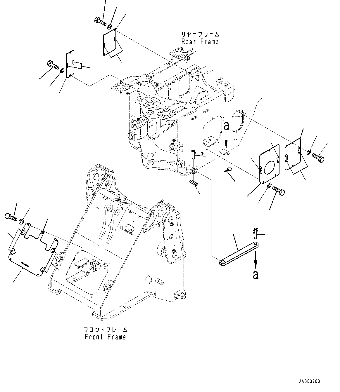 Передняя крышка 419-879-2210 KOMATSU