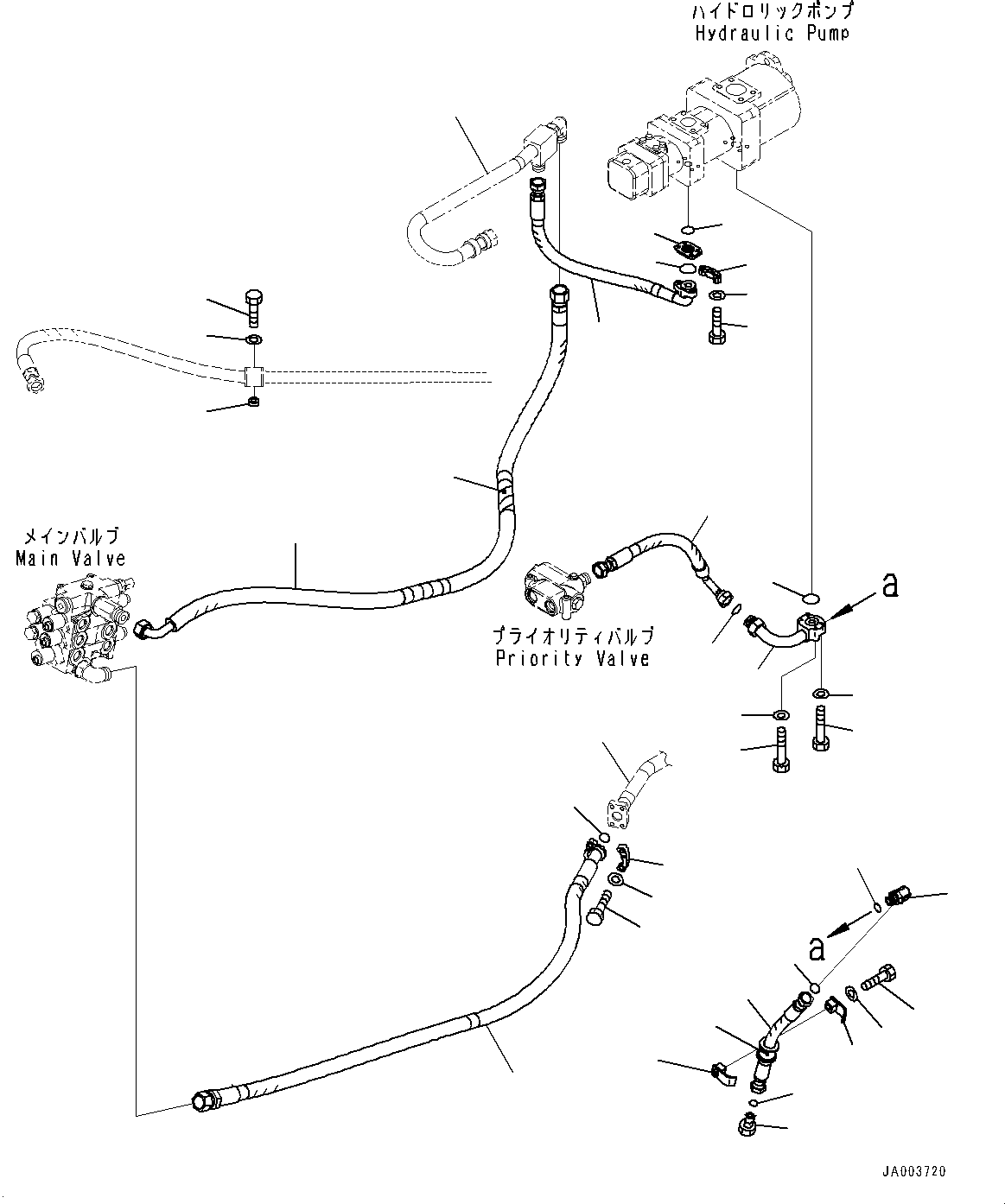 Трубка 417-62-43270 KOMATSU