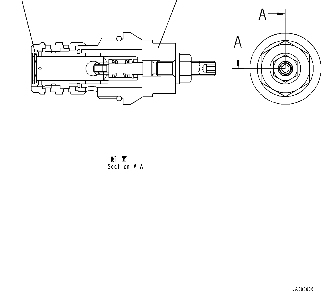 Дроссель (жиклёр) UC1704359487 KOMATSU