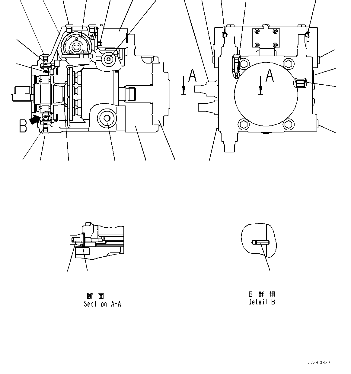 Винт (UC1704361316) KOMATSU