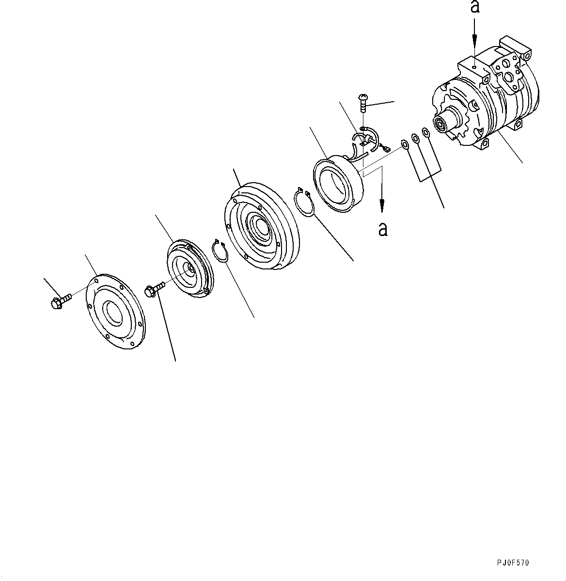 Clutch Assembly, Magnetic ND247300-4152 KOMATSU