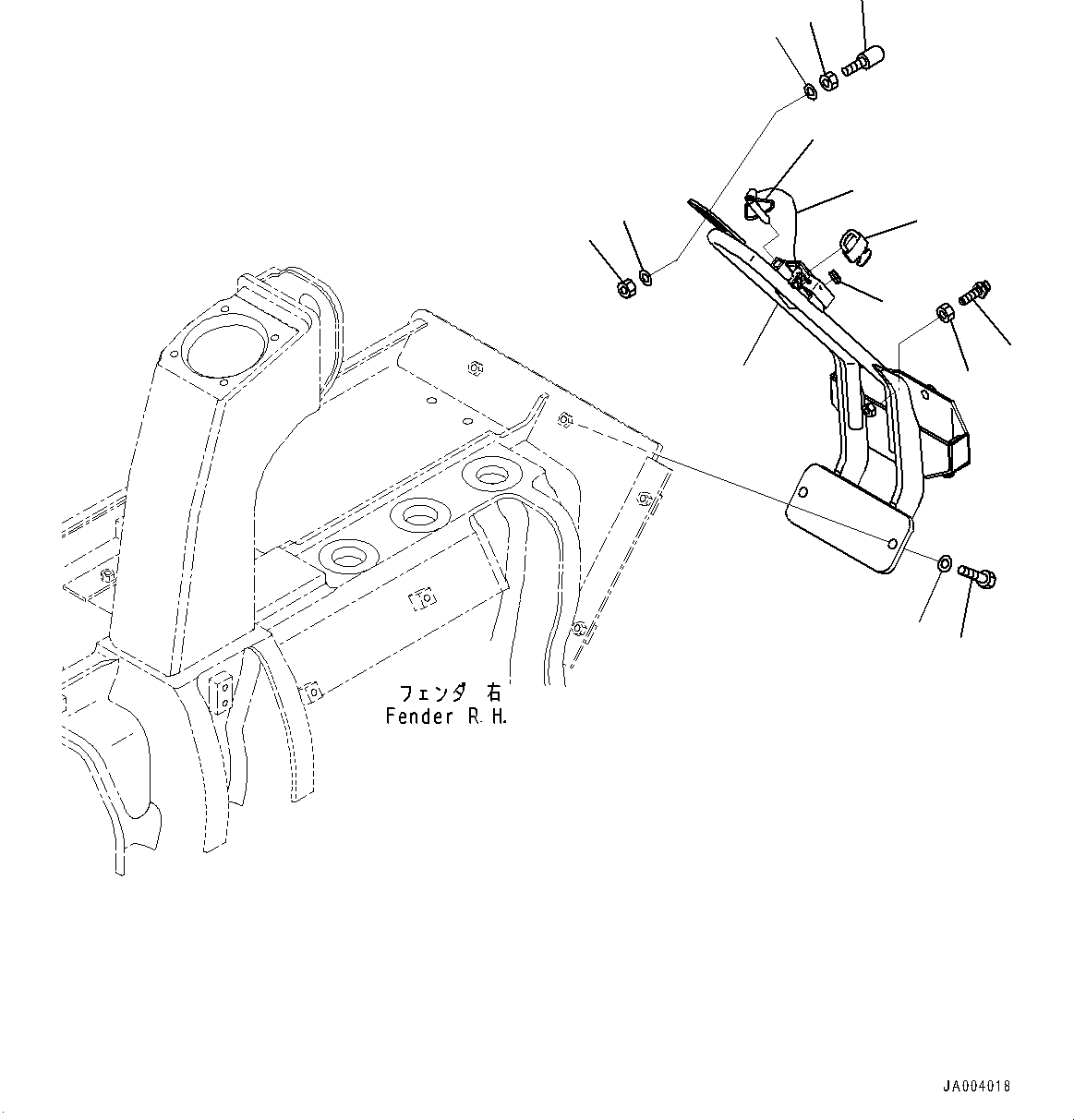 Держатель 14X-54-53611 KOMATSU