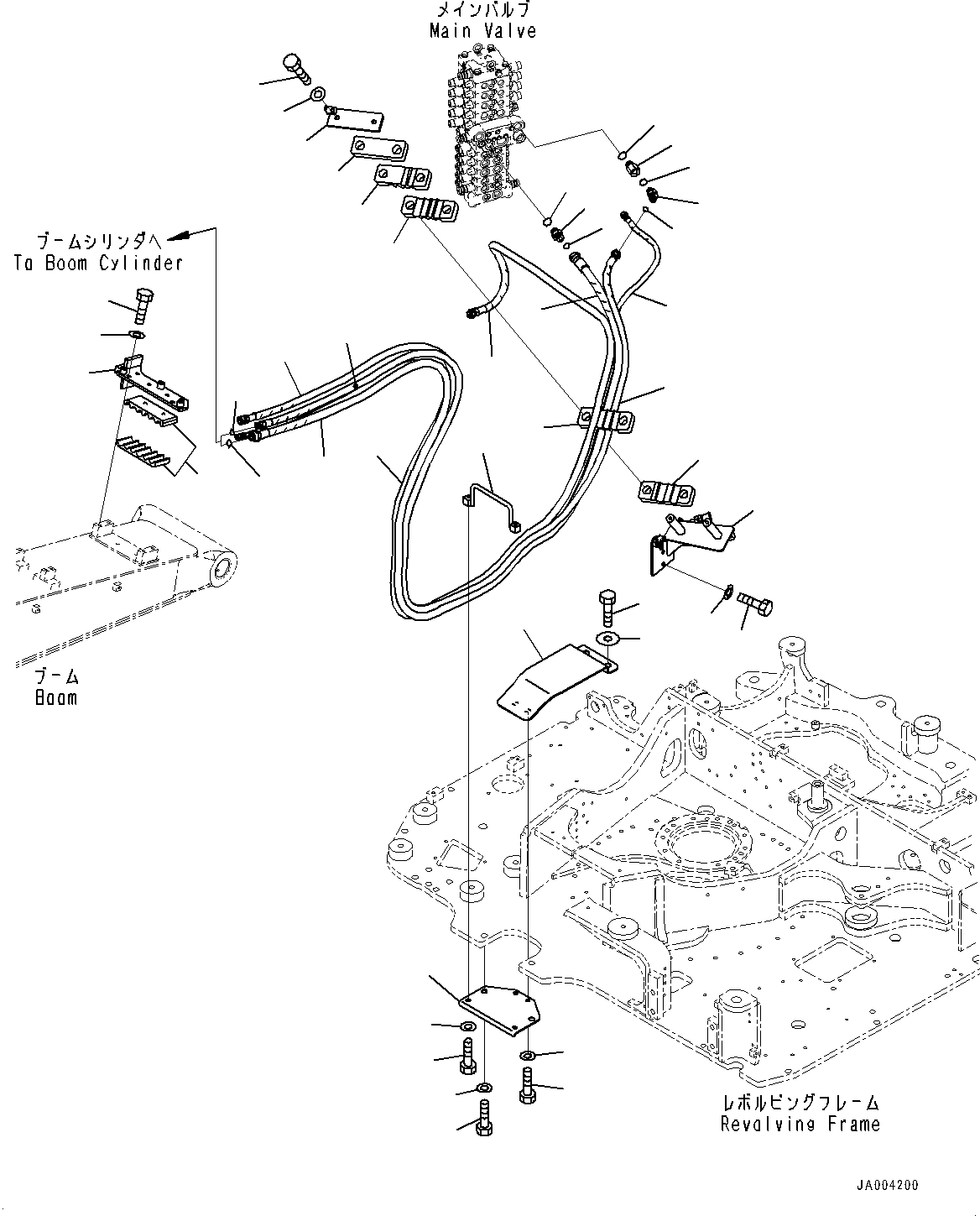Амортизирующая подушка 22P-910-1131 KOMATSU