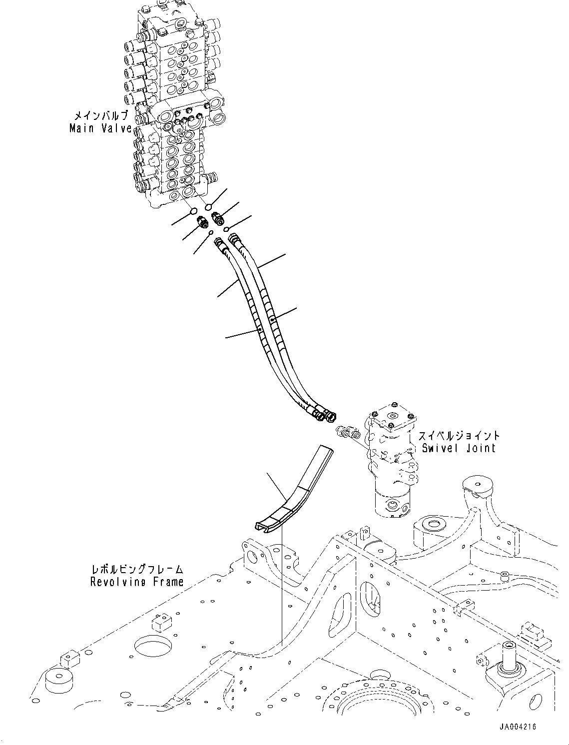 Шланг 22P-910-1710 KOMATSU