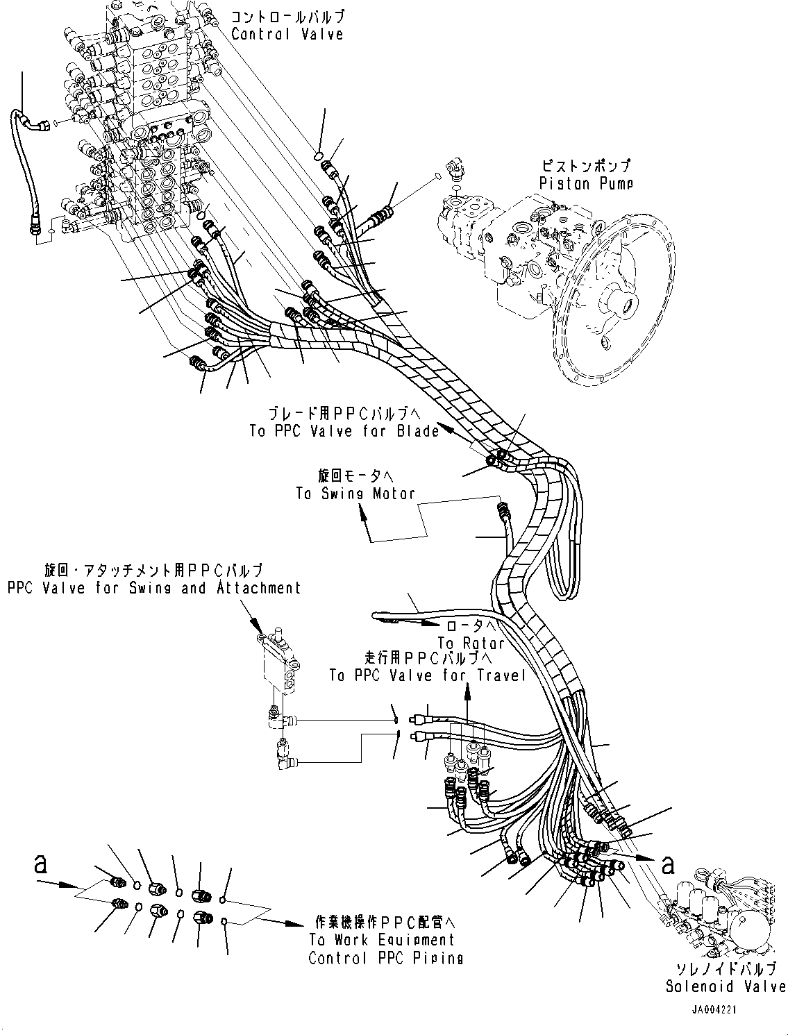 Шланг 22P-910-1832 KOMATSU
