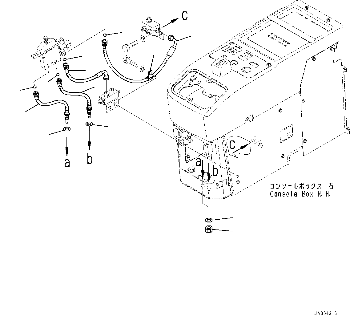 Шланг 418-V89-3240 KOMATSU